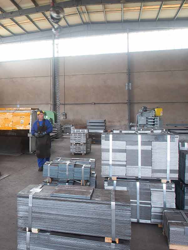 Interior de la fábrica